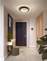 Lámpara De Techo Moderna De Metal LED Para Pasillo Y Escalera Decorativa De Lujo Creativa En Oro Instalación Suelta Fuente De Alimentación AC 220V - details 14