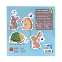 PUZZLE PROGRESIVO PUPPIES 12 PIEZAS APLI KIDS - details 1