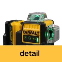Nivel De Láser Dewalt DW089LG Con 3 Lados * 360 Grados Líneas Verticales Y Horizontales Luz Verde Nivel De Medidor Batería De Litio 12V Para Exteriores - details 8