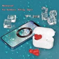 Auriculares Inalámbricos Bluetooth En Forma De Corazón Para Mujer Alta Calidad Auriculares De In-ear Para Niñas Regalo Con Cancelación De Ruido Active Y Impermeable - details 3
