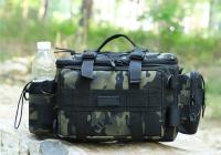 Mochila de Pesca impermeable Fabricado en Poliéster y Oxford, Resistente al Agua y Muy Ligera, con Correa para el Hombro y Base Antideslizante Ideal para Guardar los Aparejos de Pesca (DICACA NATURE). - details 1