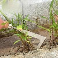 Pala De Mano De Acero Al Carbono Gruesa Con Mango Ergonómico Herramienta Manual Para Luchar Contra La Maleza En Calles Y Jardines - details 2