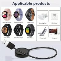 Cargador Inalámbrico Rápido USB Con Soporte Para Reloj Samsung Galaxy Watch 6 Watch5 pro Watch 5 4 3 2 1 44mm 40mm Cable De Carga Adaptador De Dock - details 14