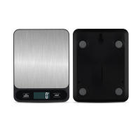 Báscula Digital De Alimentos 10kg 1g Báscula Electrónica De Cocina 5kg 1g Para Hornear Medida En Gramos Y Ounces Acero Inoxidable - details 3