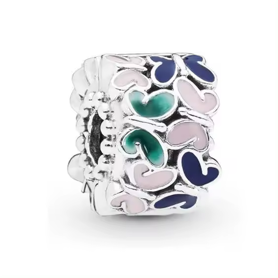 Charm de Jardín en Plata esterlina PANDORA, Viene con El embalaje de Caja de Giunte original. - 1