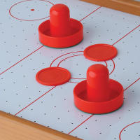 Devessport Air Hockey de Sobremesa - Juego de Mesa Portátil para Todas las Edades - details 1
