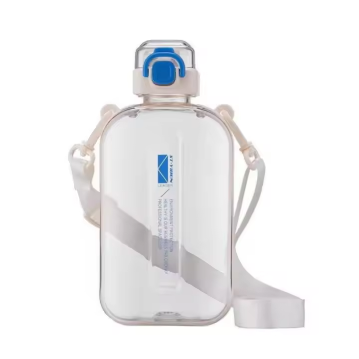 Botella Deportiva De Agua Para Hombres Y Mujeres 750ML Con Cinturón Para Correr Baloncesto Fitness Viajes Y Camping Al Aire Libre - 1
