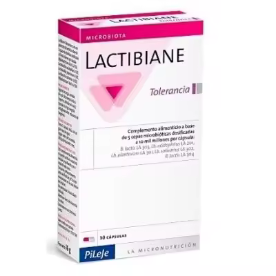 PILEJE LACTIBIANE TOLERANCE 30 CAP - 1