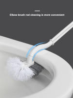Nueva Cepillo De Inodoro S-Diseñado Duradero Para Uso Doméstico Limpieza De Baño Sin Esquinas Muertas Montado En La Pared - details 3