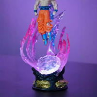 Figura De Acción Dragon Ball Son Goku Ultra Instinct Super Saiyan 25cm Estatua De PVC Colección Juguete Regalo Modelo Ornamento - details 1