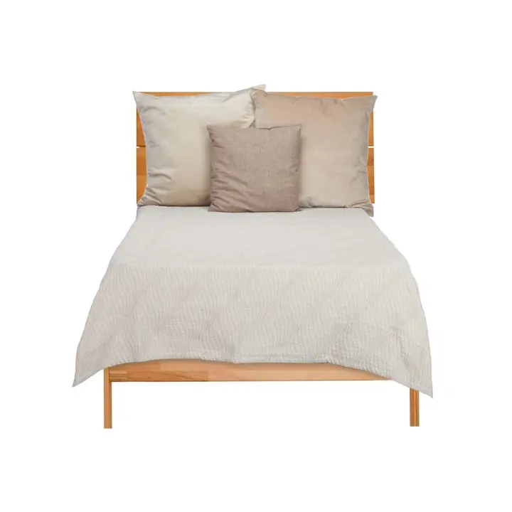 Colcha 180 x 260 cm Beige (4 Unidades) - 1