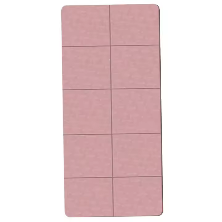 Foldable Yoga Mat Folding Travel Fitness Exercise Mat Double Sided Non-Slip for Yoga Pilates & Floor Workouts - 1