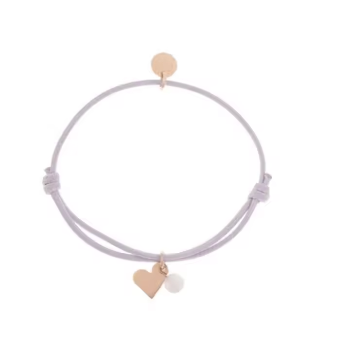 Pulsera Maternidad Violeta con Corazón Proudmama - 1