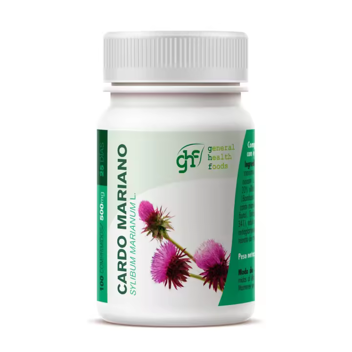 Cardo mariano 100 comprimidos de 500mg  GHF - 1