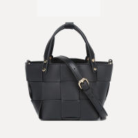 Bolso De Hombro Versátil Para Mujer 2025 Moda Nueva Bandolera Tejida Bolsa De Mano Bolsa De Tote Material Principal PU Con Lining De Poliéster - details 2