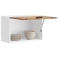 vidaXL Armario de pared cocina Porto madera ingeniería roble marrón en color Marrón roble/Negro/Gris hormigón y más | almacenamiento funcional diseño moderno para baño dormitorio sala - details 7