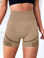 Shorts De Yoga Para Mujer Cintura Alta Fitness Running Pantalones De Gimnasio Levantamiento De Glúteos Sportswear Yoga Push up Shorts De Entrenamiento - details 23