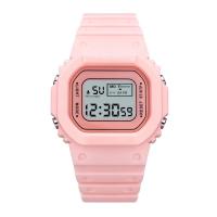 Reloj Digital LED Para Hombre Y Mujer Resistente Al Choque Pantalla Digital De Silicona Impermeable Deportivo Con Fecha - details 15