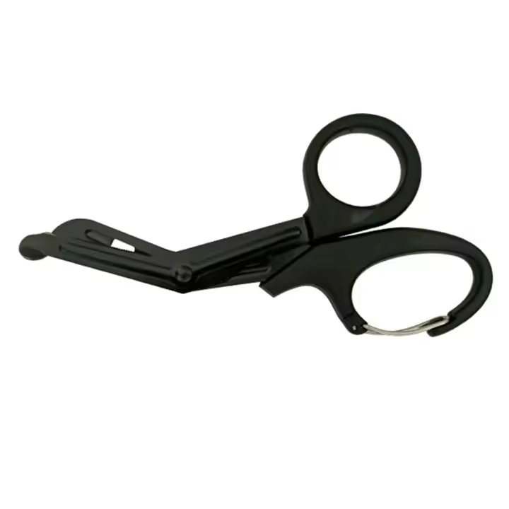 Tijeras Tácticas De Primeros Auxilios Con Corte De Gasas Herramienta De Rescate Y Cuidado De Salud Para Exteriores Y Jardinería - 1
