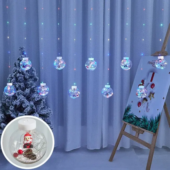 Luz De Encaje LED Para Navidad Y Bodas De Cepillo De Deseos USB Decoración De Fiesta Para Habitaciones Y Salones - 1
