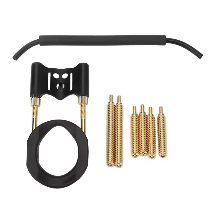 Kit De Soporte Y Estiramiento Para Hombres DOACT Ajustable En Color Negro Y Oro Para Ejercicios De Fuerza Y Fortalecimiento De La Columna Única Pieza - 1