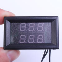 Termómetro Digital Doble Pantalla NTC Protección Metálica Impermeable Precisión Alta Para Tablero DC 4-28V Medidor De Temperatura - details 14