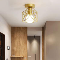 Lámpara De Techo Redonda LED 110V 220V Mini Lámpara De Pared Para Iluminación Interior Cocina Dormitorio Sala De Estar Baño Estilo Moderno - details 0