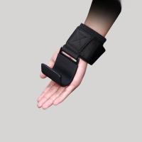 Guante Antideslizante Para Barra Horizontal Con Gancho Y Correa De Muñeca Soporte Lumbar Universal Para Todas Las Edades Material Poliéster Negro - details 0