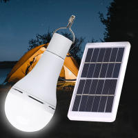 Lámpara Solar LED Impermeable Para Exteriores Cargada Por USB Luz De Emergencia Colgante Potente Para Interior Casa - details 0