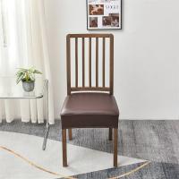 Cubiertas De Silla De Comedor En Cuero PU Impermeable Modernas Y Duraderas Antipolvo Para Hogar Y Hotel Cubierta De Cojín Elástica - details 41