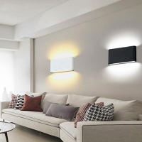 Lámpara De Pared LED Impermeable 12W Moderna Aluminio Luz De Jardín Puerta De Porche Decorativa IP65 110V 220V - details 6