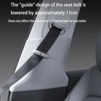 Ajustador De Cinturón De Seguridad Para Coche Para Tesla Model Y Limiter Anti-Neck Para Conductor Y Copiloto Panel Anti Cuello Con Freno De Cinturón - details 3