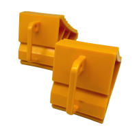 2 Piezas De Bloque De Rueda De Goma Con Manijas Soporte De Prensa Para Coche Camión Remolque Bloque De Rueda De Automóvil - details 5