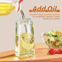 2in1 500ml Plastic Spray Oil Sprayer Bottle Spray Oil Dispenser Oil Jar Cruet BBQ Kitchen Baking Roasting Picnic Kitchen Tool - details 2