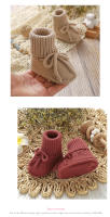Calcetines Y Zapatos Para Bebé Recién Nacidos Antideslizantes En Color Sólido Adecuados Para Primeros Pasos Y Uso Diario - details 7