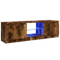vidaXL Mueble de TV con luces LED 120x30x35,5 cm, Mueble de Salon, Mueble TV, Mueble TV salon, Mesa de TV, Mueble tele - details 4