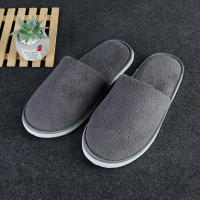 Chinelos Desechables Para Invitados Hombres Y Mujeres Uso Doméstico Y Viaje Un Tamaño Microfibra Funda De Pies Interior De Tela - details 1