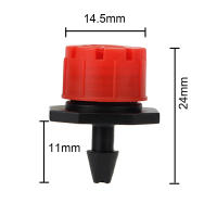50Pcs Emisores De Agua Ajustables Para Jardín Y Huerto Antidesbordamiento De 4/7mm Sprinkler De Riego Micro Para Flores Y Verduras - details 5
