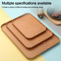 Pala De Plástico Nordic PP Para Alimentos Y Panadería Rectangular Para Almacenamiento En Cocina Y Servicio De Hotel Tapa De Postres - details 0