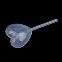 50pcs De Pipetas De Corazón Miniatura De 4ml Transparentes Para Pasteles Y Chocolate Soplador De Líquido Plástico - details 12
