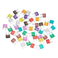 Kit De Fusibles Para Coche Y Camión Mini Blade 100pcs Variedad De Amperajes 40A 3A 5A 7.5A 10A 15A 20A 25A 30A 35A - details 11