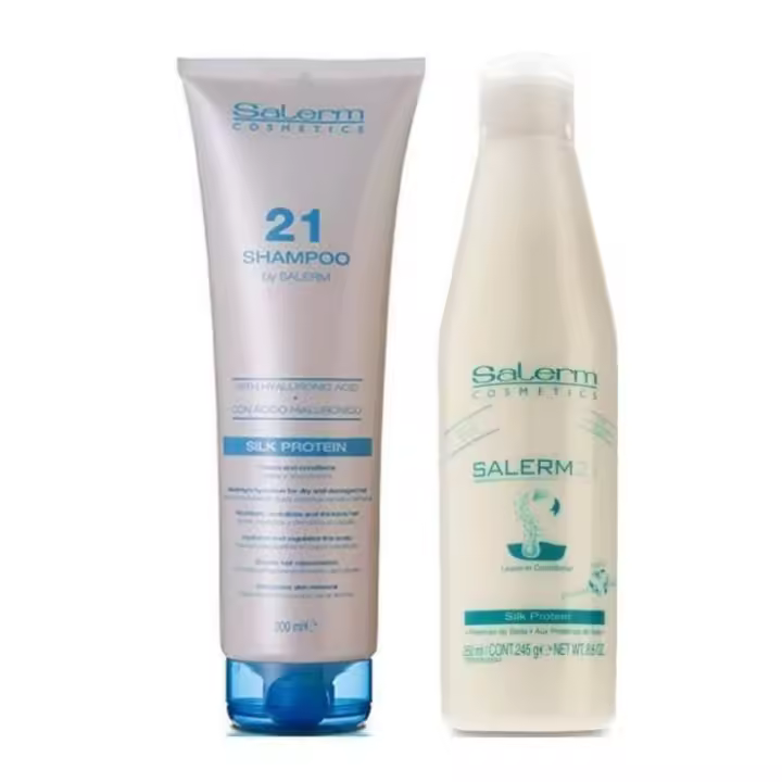 SALERM21 Pack Champú Acido Hialurónico 300 ml + Salerm21 Leave-In 250 ml - 1