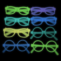 10 Pcs Gafas Luminosas Con Luz Neon Fluorescente Para Fiesta Bar Party Regalo Para Adultos Y Niños Cumpleaños Accesorios De Fiesta - details 5