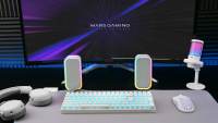 Mars Gaming MS-OM, Altavoces Gaming 20W, Iluminación Dinámica RGB, Altavoces Bluetooth 5.3 + AUX-IN, Caja de Control de Volumen, Chipset DSP Personalizado, Compatibilidad Universal, Altavoces Bluetooth Negros o Blancos - details 0