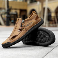 Sandalias De Verano Para Hombre Cómodas Y Transpirables Zapatillas De Playa Clásicas De Alta Calidad Con Suela De Goma - details 19
