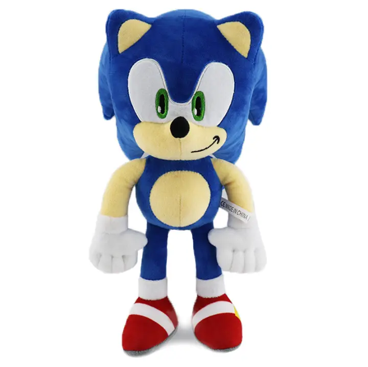 Muñeco De Peluche Sonic Anime Película Shadow Super Sonic Suave Relleno De Algodón PP Edad Recomendada 14+ Unisex - 1