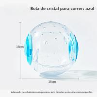 Bola De Rodar Para Hamster Juguete De Cristal Transpirable Y Sin Atrancar Para Divertirse En Casa - details 12