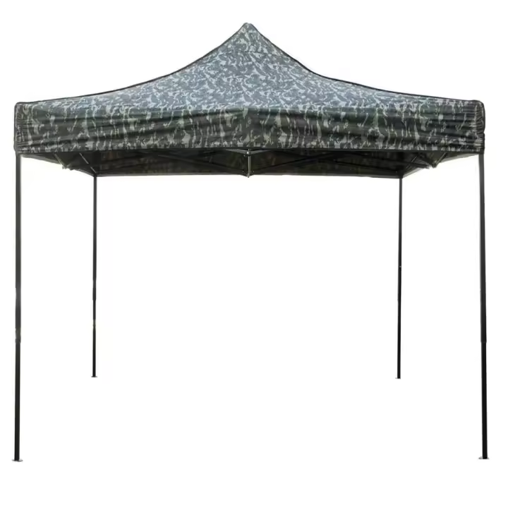 Cubierta de Techo de camuflaje Militar impermeable de 3x3 cargadas para el reemplazo de gazebo plegable - 1