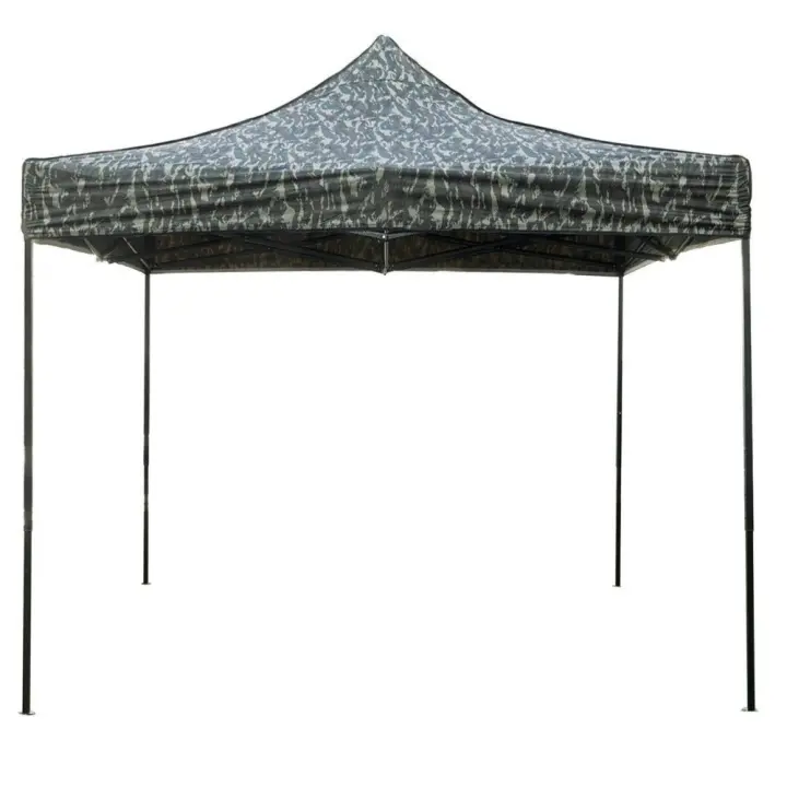 Cubierta de Techo de camuflaje Militar impermeable de 3x3 cargadas para el reemplazo de gazebo plegable - 1