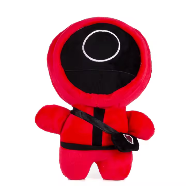 DAM. Peluche felpa premium 23 cms. Squid Vigilante Círculo. 14x8x23cm. - 1